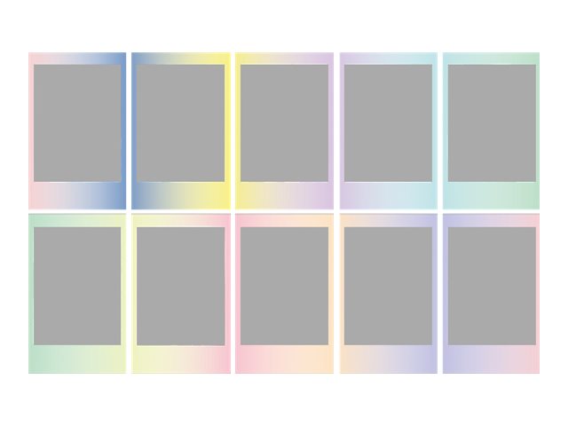 Film papier photo instantané Fujifilm Instax Mini Macaron Pack de 10 - vue 2