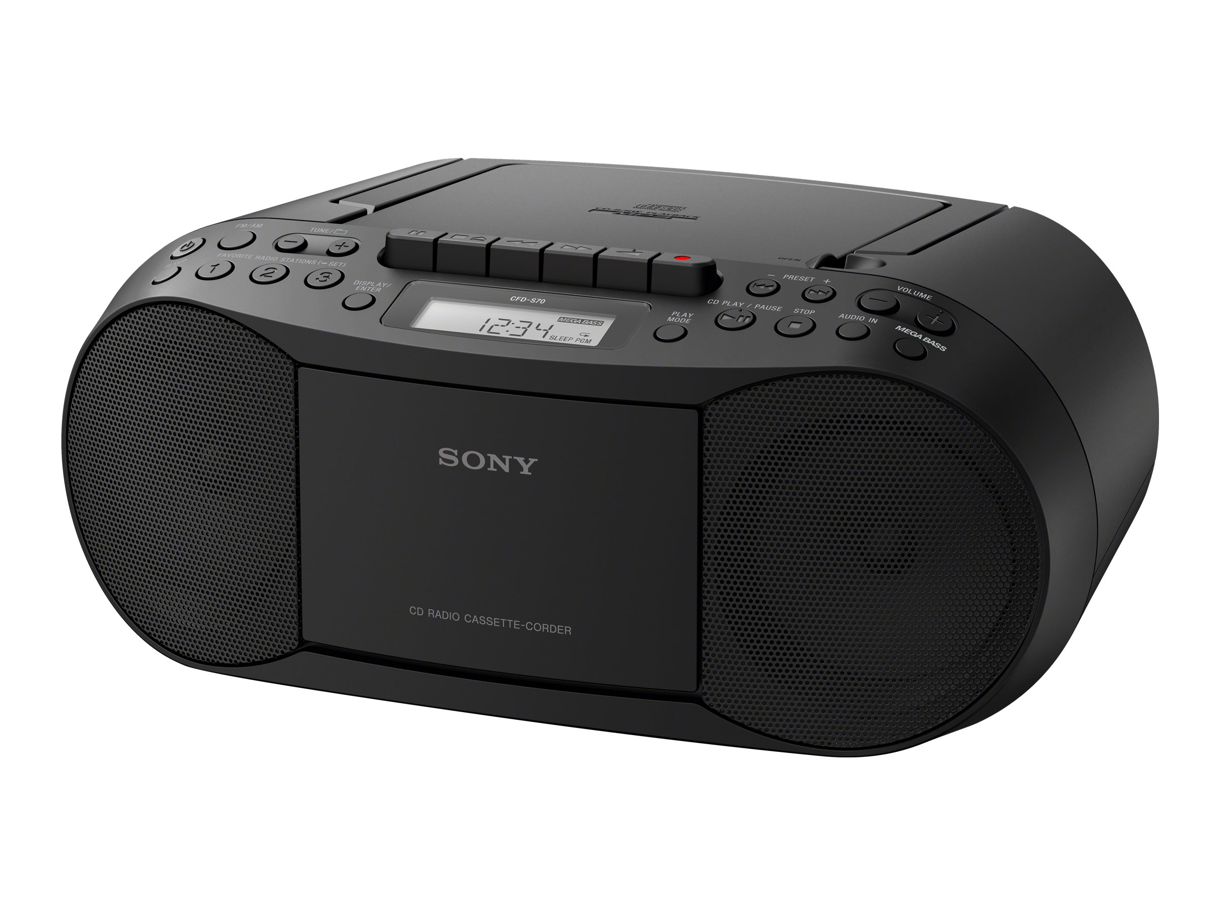 Radio CD Sony Radio CD CFD-S70 noir