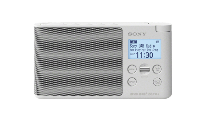 Radio portable numérique Sony XDR-S41D blanc