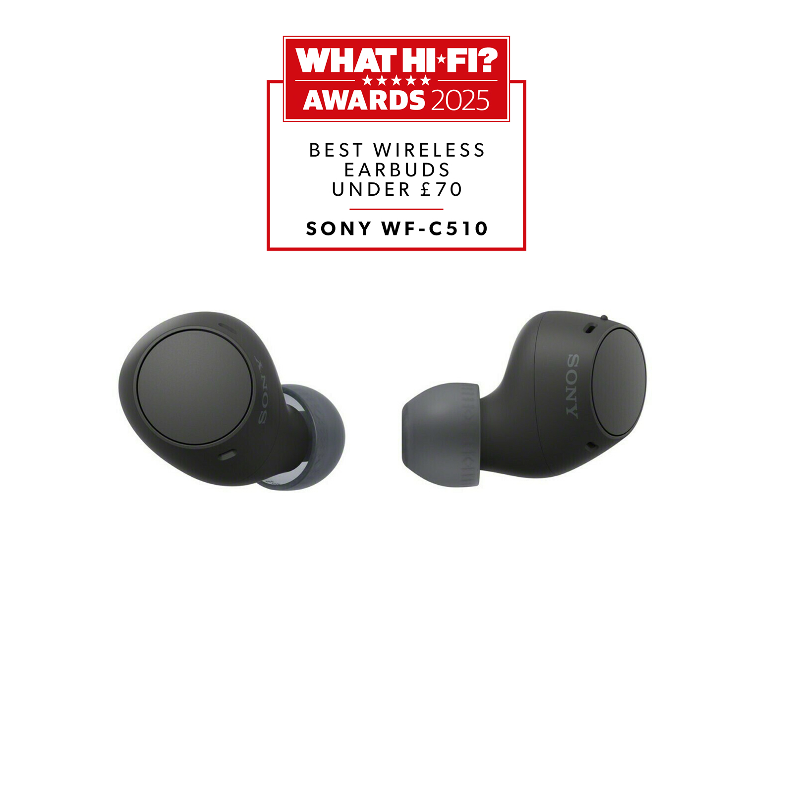 Sony WF-C510 Casque True Wireless Stereo (TWS) Ecouteurs Appels/Musique/Sport/Au quotidien Bluetooth Noir