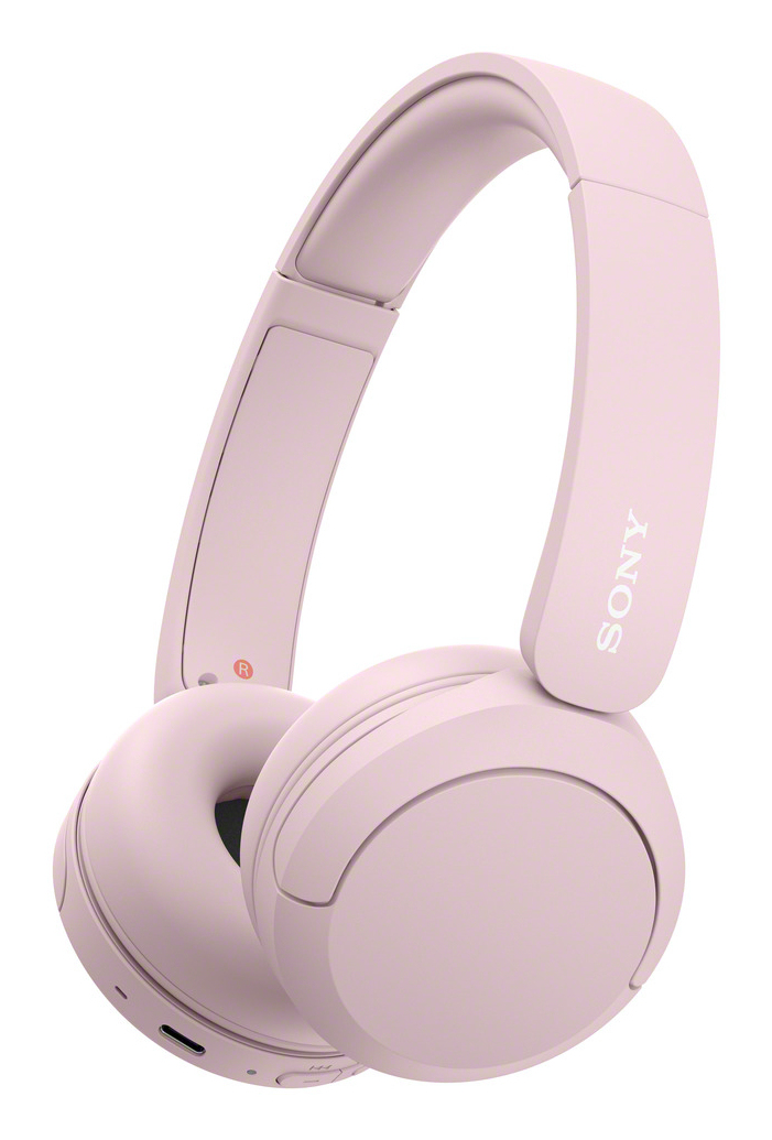 Sony WHCH520P.CE7 casque Sans fil Arceau Appels/Musique USB Type-C Bluetooth Rose