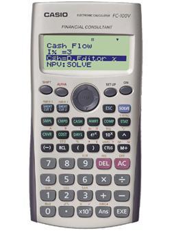 Calculatrice Casio FC - vue 4