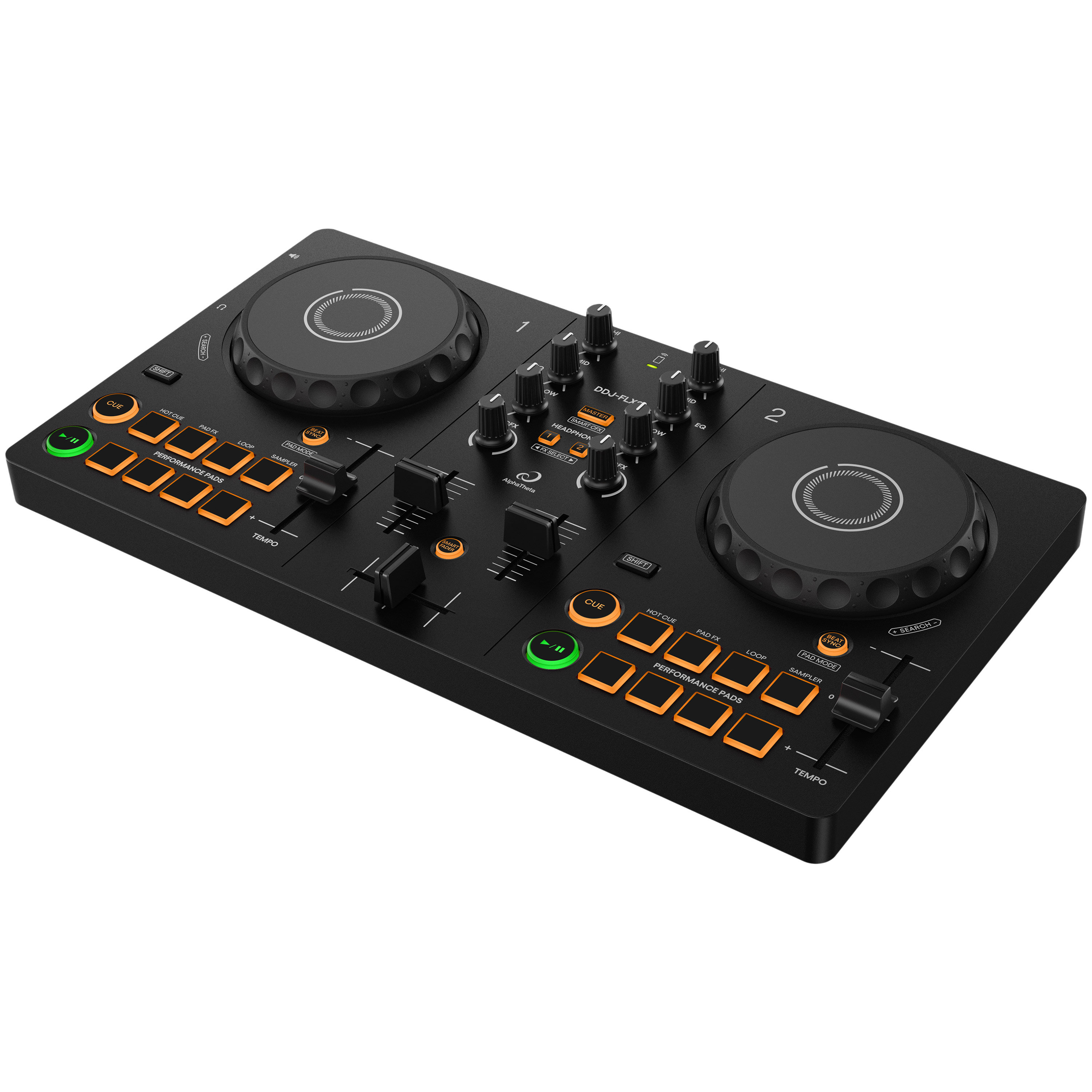Table de mixage Pioneer Dj DDJ FLX2 USB C Léger Performances en direct - vue 7
