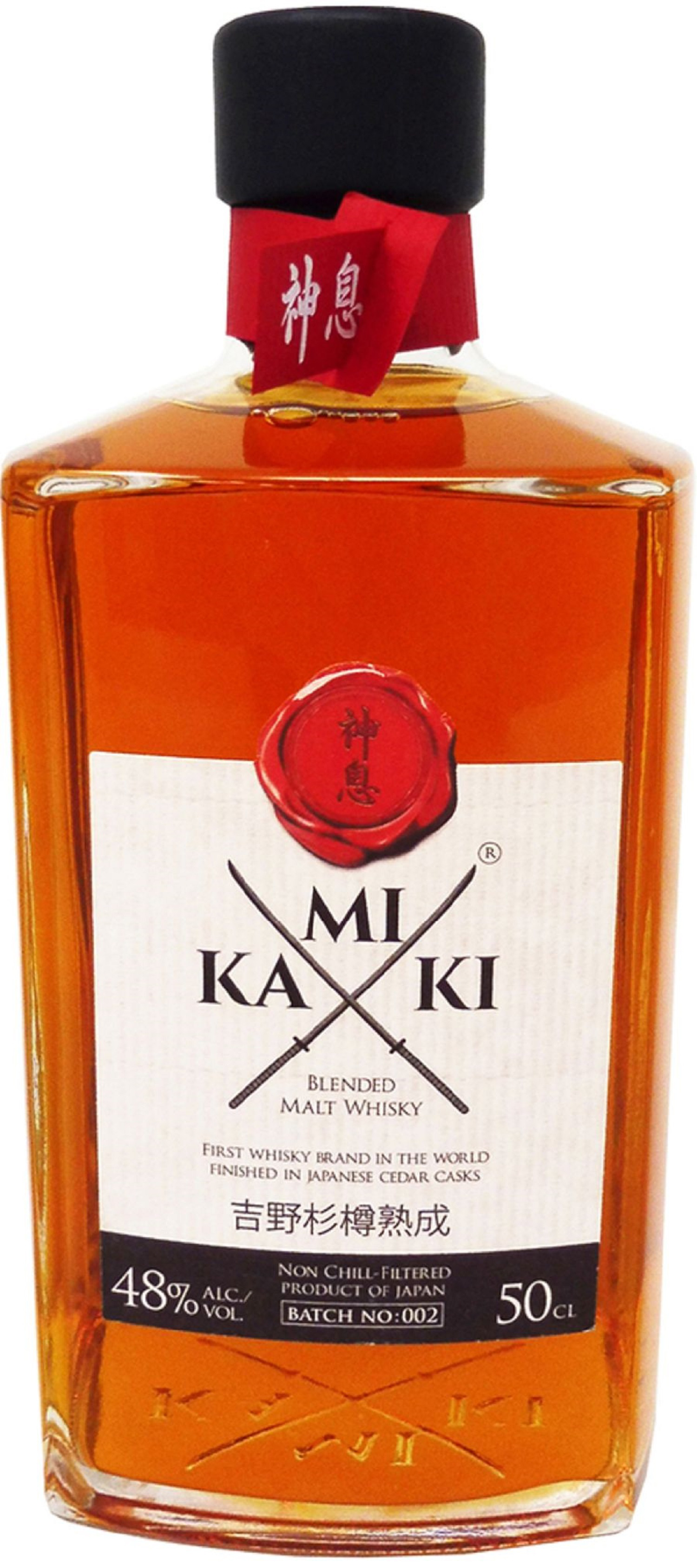 Whisky Blended Malt Kamiki - Japon, 48 % vol. - 50 cl