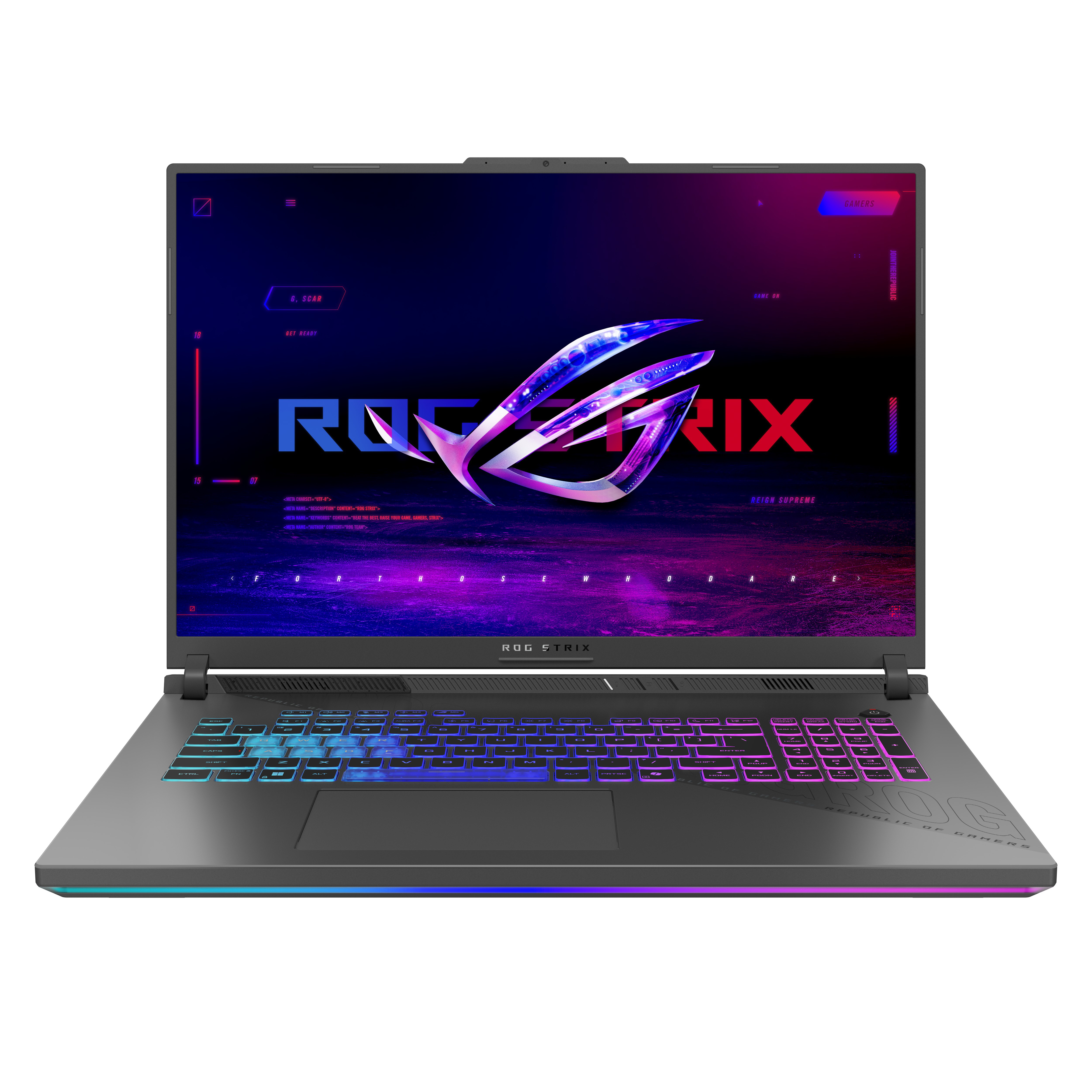 Asus ROG Strix G18 G814FP DR030W - vue 2