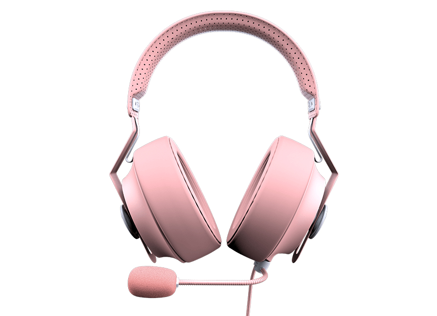 Cougar Gaming Phontum S Pink Casque Avec Fil Arceau Jouer Rose