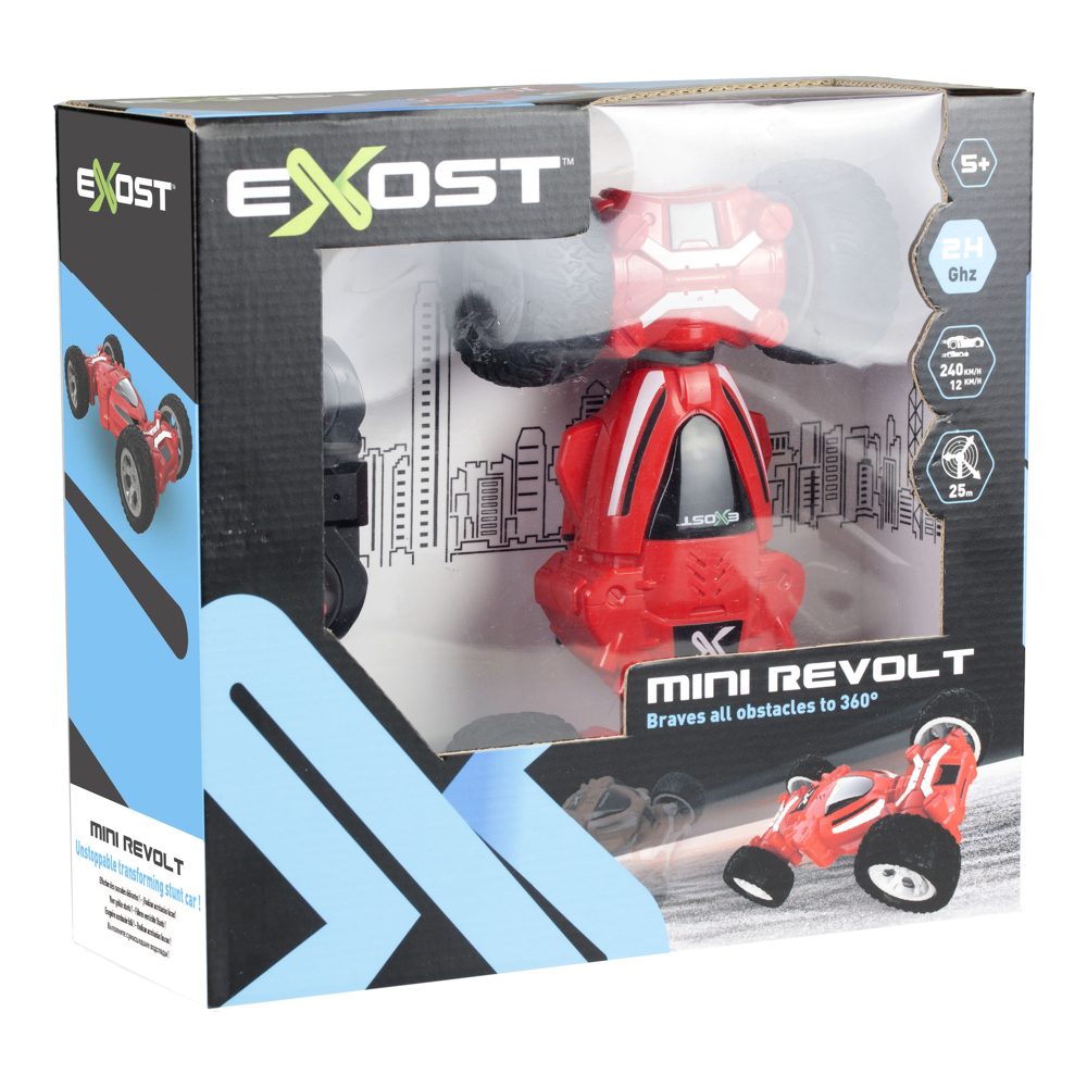 EXOST - Voiture télécommandée acrobatique miniature - Mini Revolt