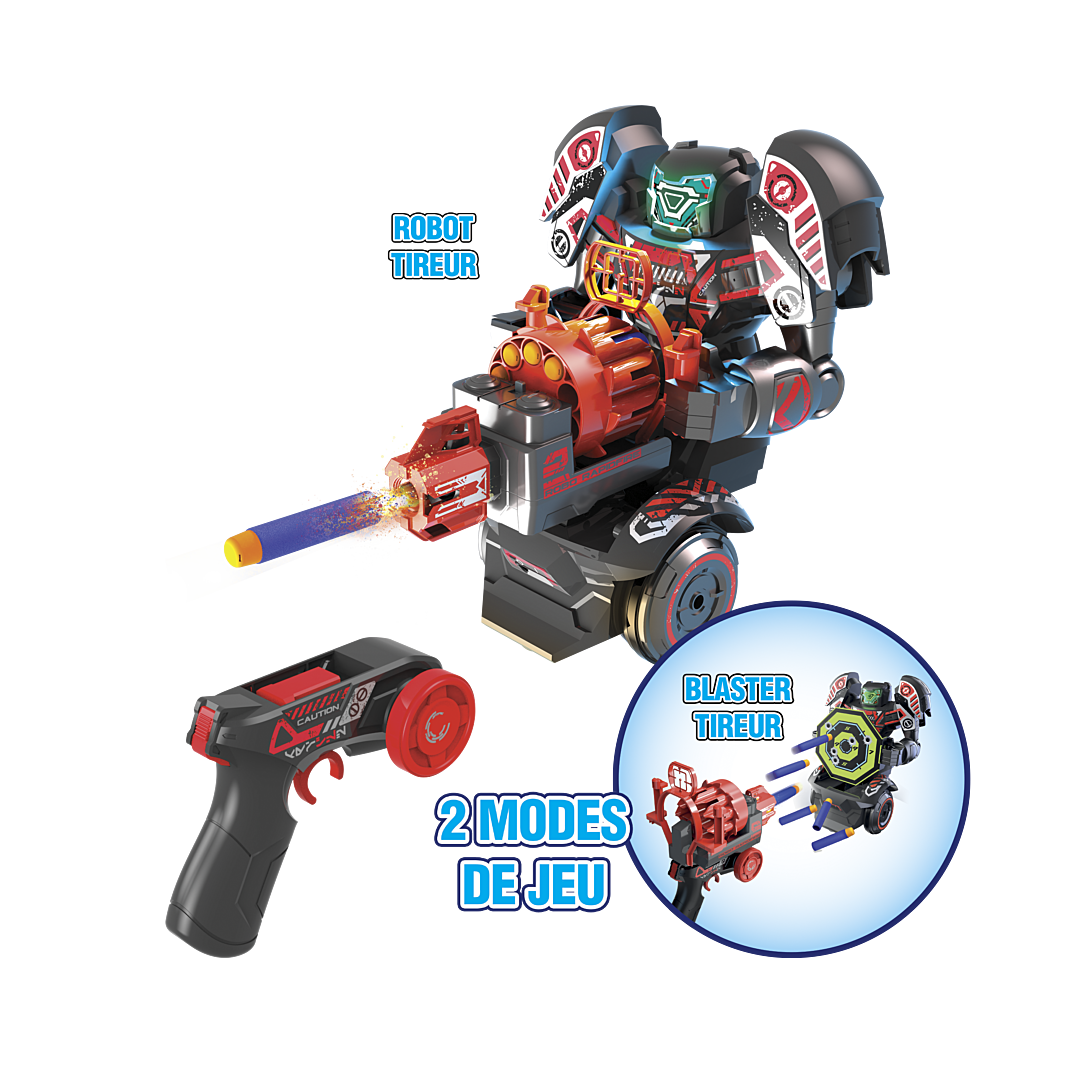 Robot éducatif télécommandé Silverlit Rapidfire - vue 3