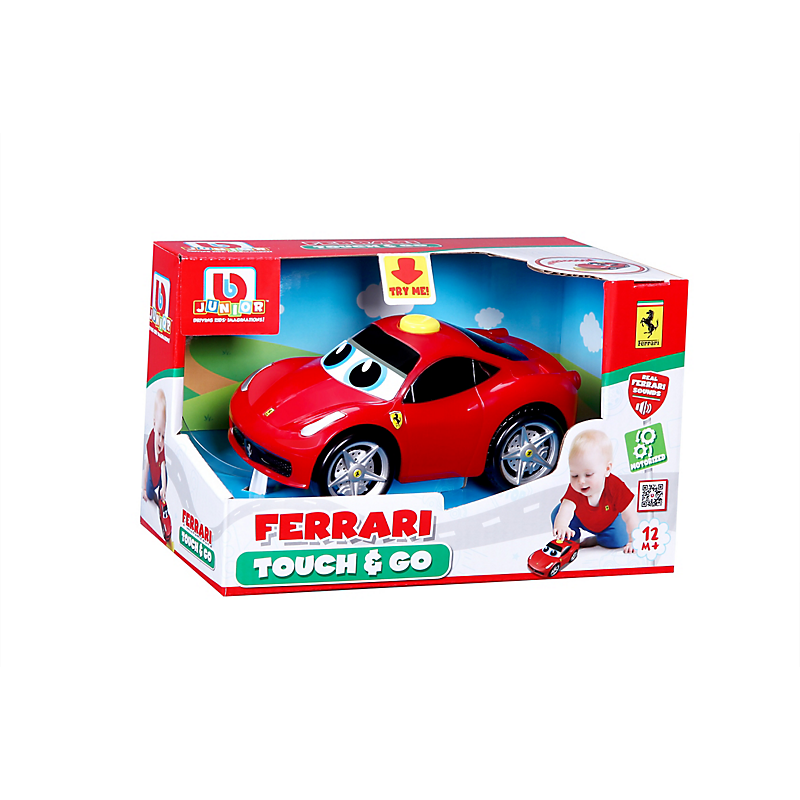 BB JUNIOR - FERRARI PUSH & GO - Son & Motorisée - Assortiment 458 / LaFerrari / F1