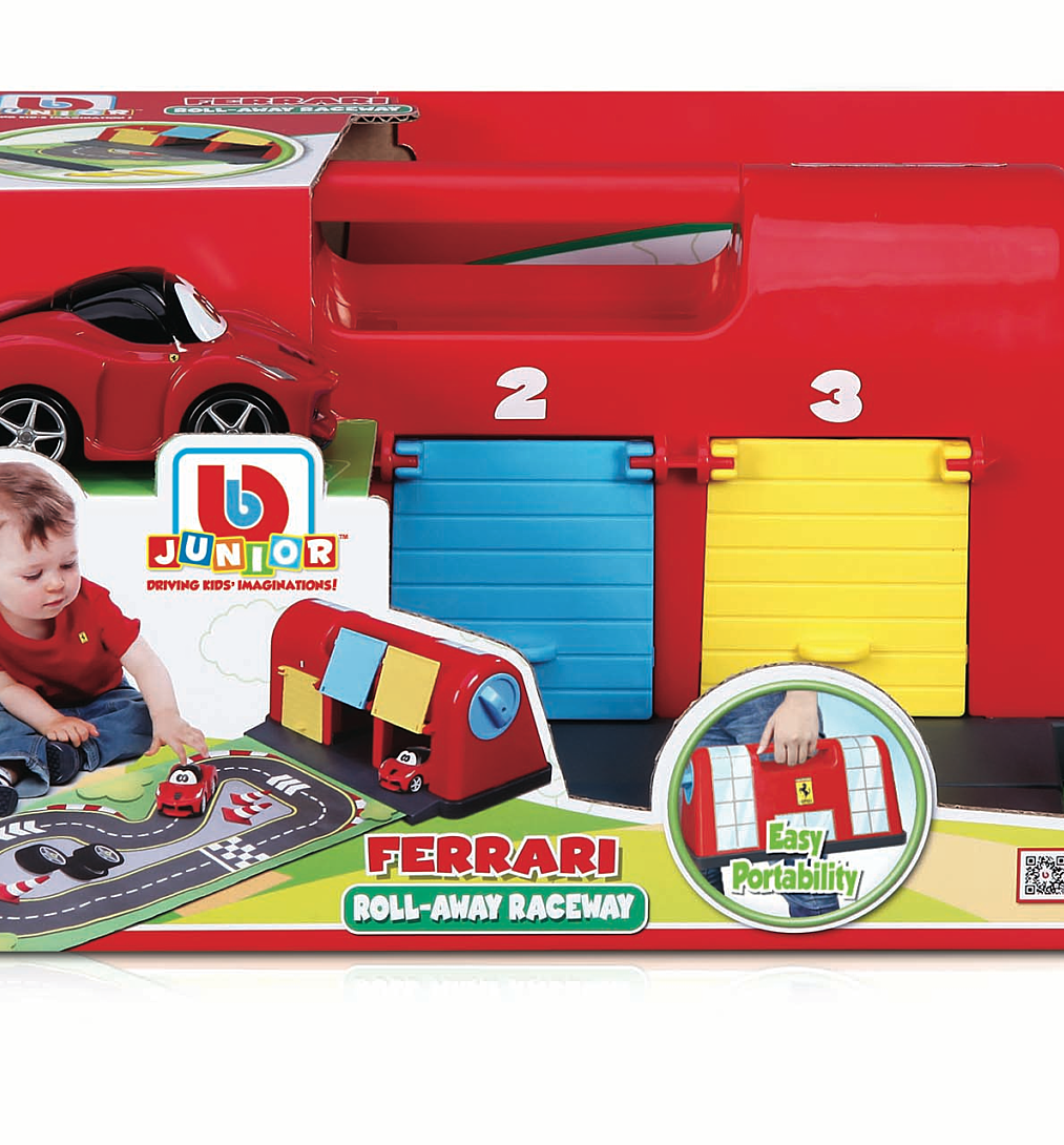 BB JUNIOR - Garage Portatif Roll'N Go Ferrari