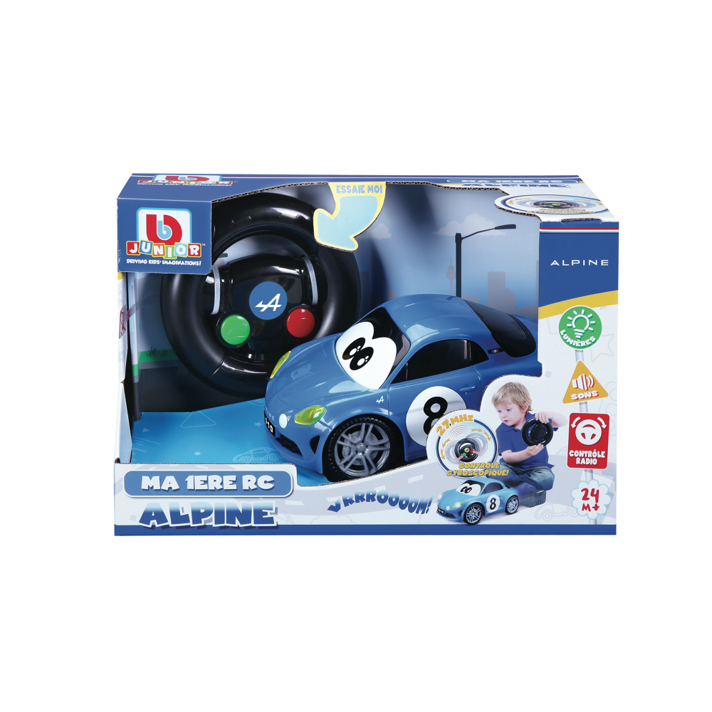 BB JUNIOR - RENAULT FIRST RC - Ma première Alpine A110 à volant gyroscopique