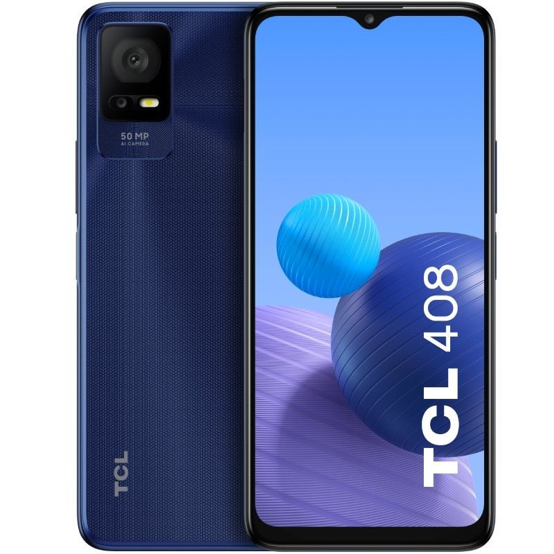 Smartphone TCL 408 64Go Bleu