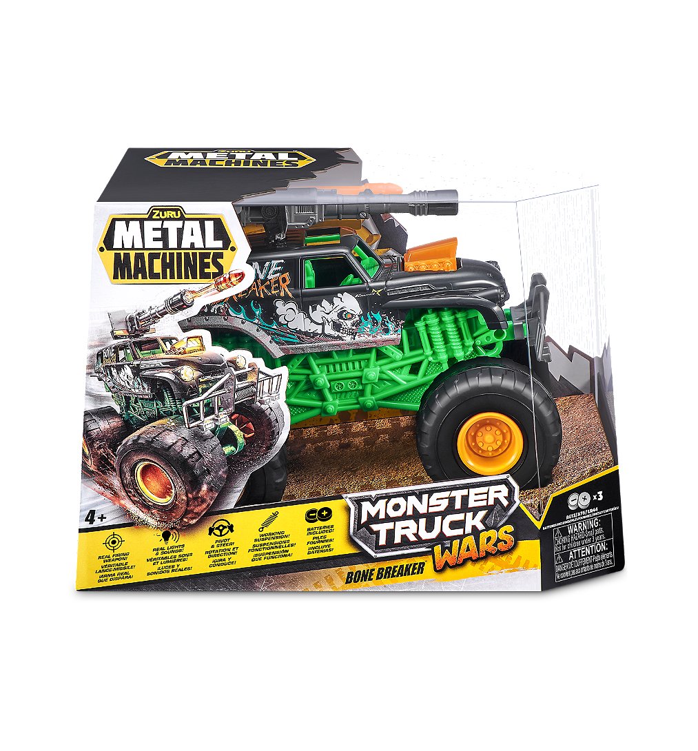MONSTER WHEELS - Monster Truck Metal Machines