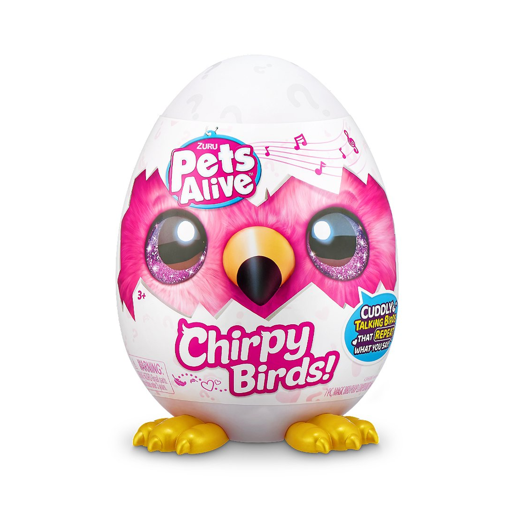 CHIRPY BIRDS - peluche parlante