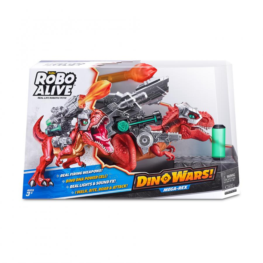 Dino Wars Giant Battling T-Rex
