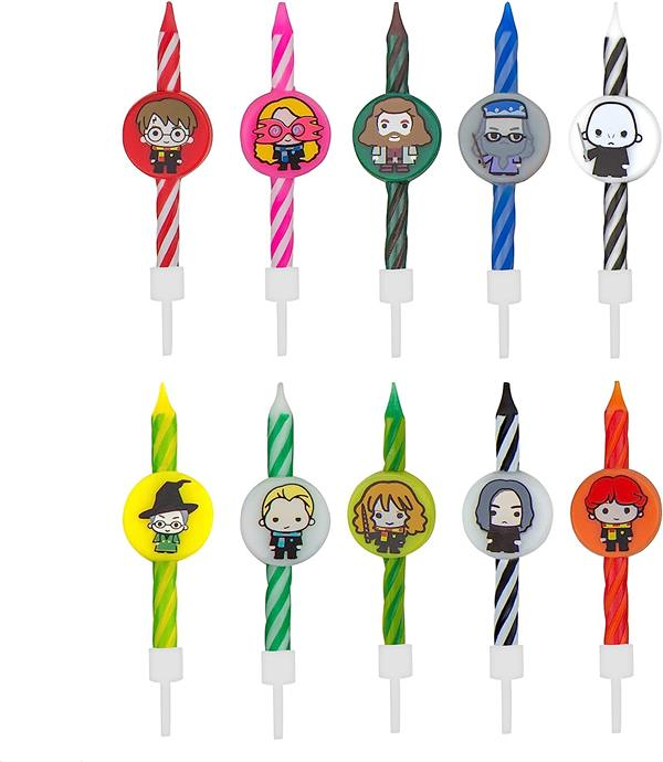Harry Potter - Set 10 bougies Anniversaire Kawaii