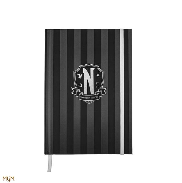 Wednesday Carnet rigide double entrée Nevermore Academy