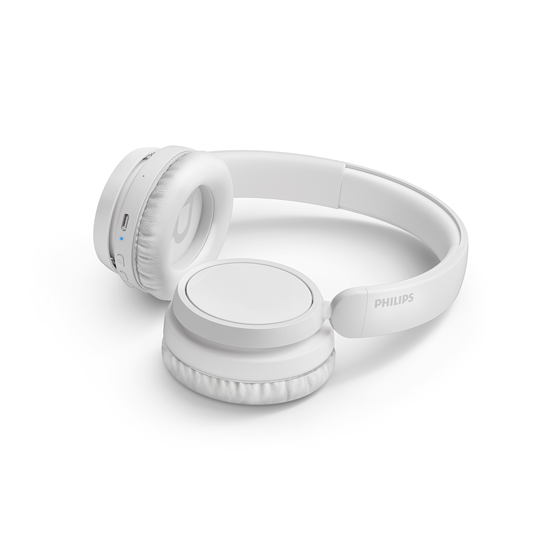 Casque Bluetooth Philips TAH5209WT/00 – Supra-Aural, Autonomie 65h, Basses Dynamiques - vue 7