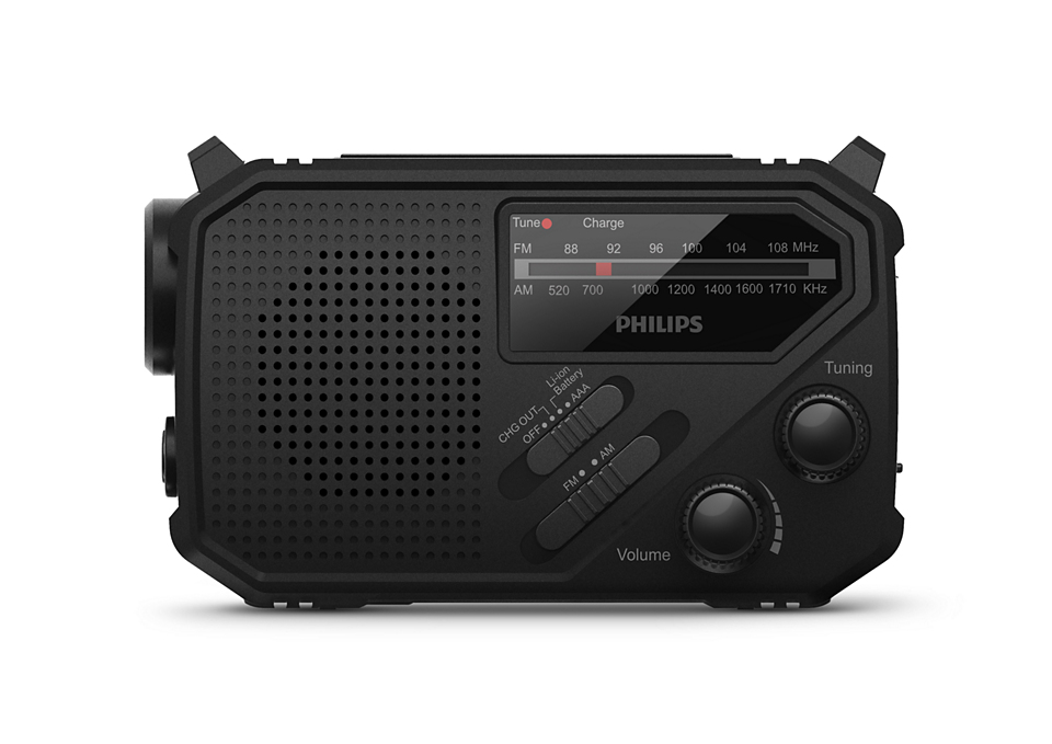 Radio Philips portable avec lampetorche - vue 6
