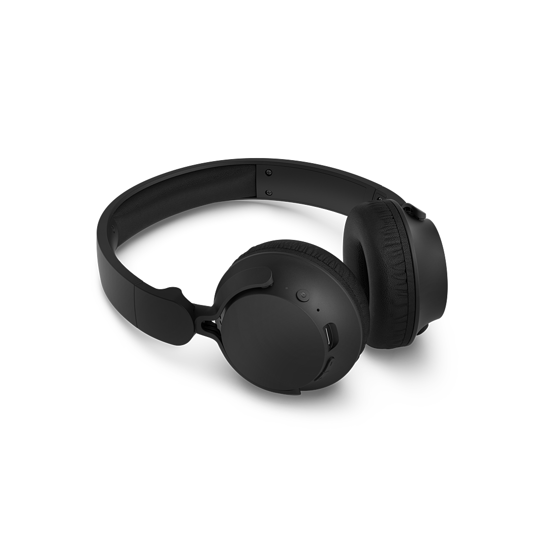 Casque Philips TAH4500BK sans fil Bluetooth avec réduction de bruit micro et batterie amovible - vue 2