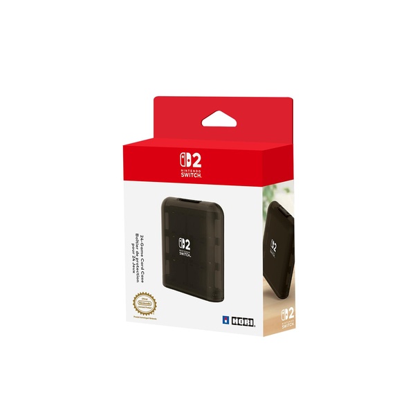 HORI Boîtier de 24 jeux (Noir) pour Nintendo Switch 2 (NINTENDO SWITCH 2)