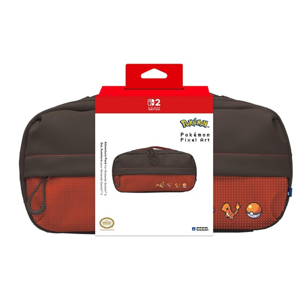 Sac Aventure (PIXEL Rouge) pour Nintendo Switch 2 (NINTENDO SWITCH 2)