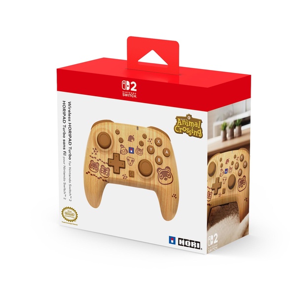 Manette HORIPAD Turbo sans fil (Animal Crossing) pour Nintendo Switch 2 (NINTENDO SWITCH 2)