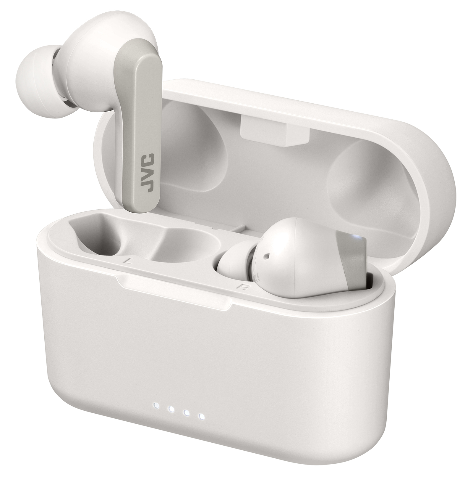 JVC HA-A9T Casque True Wireless Stereo (TWS) Ecouteurs Appels/Musique Bluetooth Blanc
