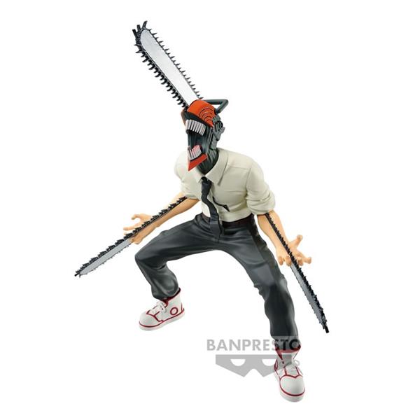 Figurine Chainsaw Man : Chainsaw Man Vibration Stars - Environ 15cm - Polyvinyle