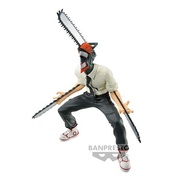 Figurine Chainsaw Man : Chainsaw Man Vibration Stars - Environ 15cm - Polyvinyle