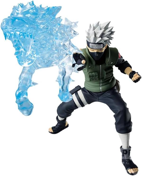 Figurine Naruto Shippuden : Hatake Kakashi Effectreme - Environ 13cm - Polyvinyle