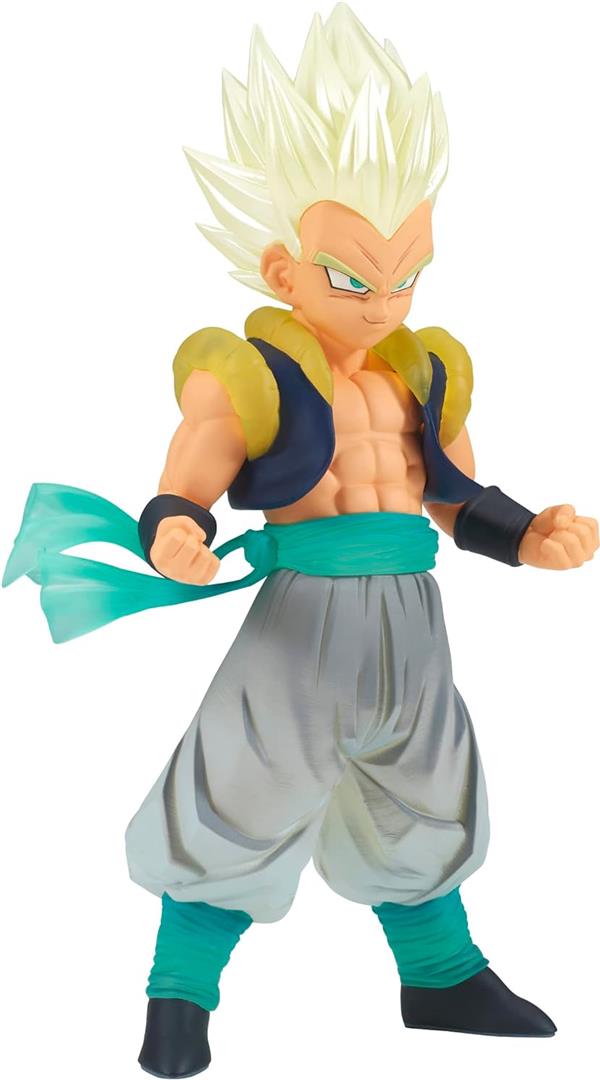 Figurine Dragon Ball Z : Super Saiyan Gotenks Clearise - Environ 14cm - Polyvinyle