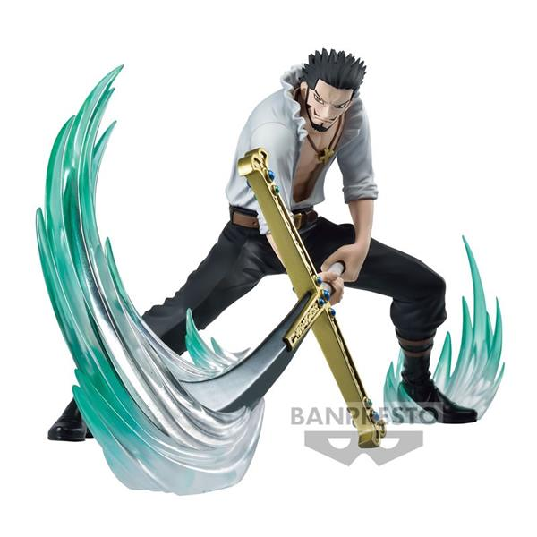 Figurine One Piece : Dracule Mihawk DFX Special - Environ 12cm - Polyvinyle