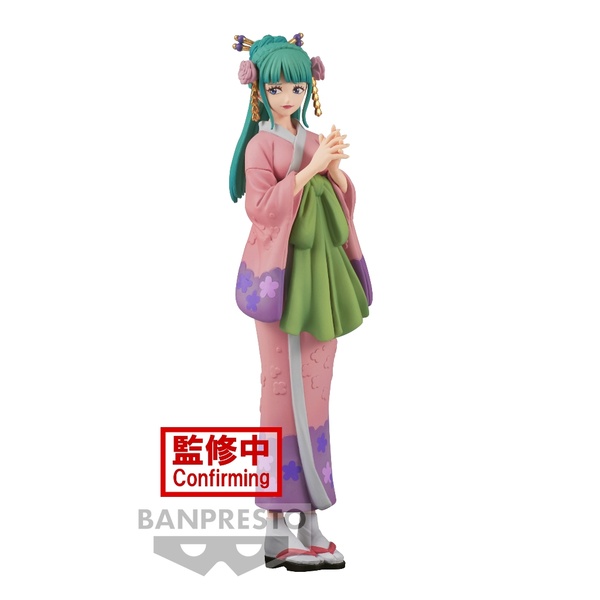 Figurine One Piece : The Grandline Lady DFX Kozuki Hiyori Wanokuni (Vol.12) - Environ 16cm - Polyvin