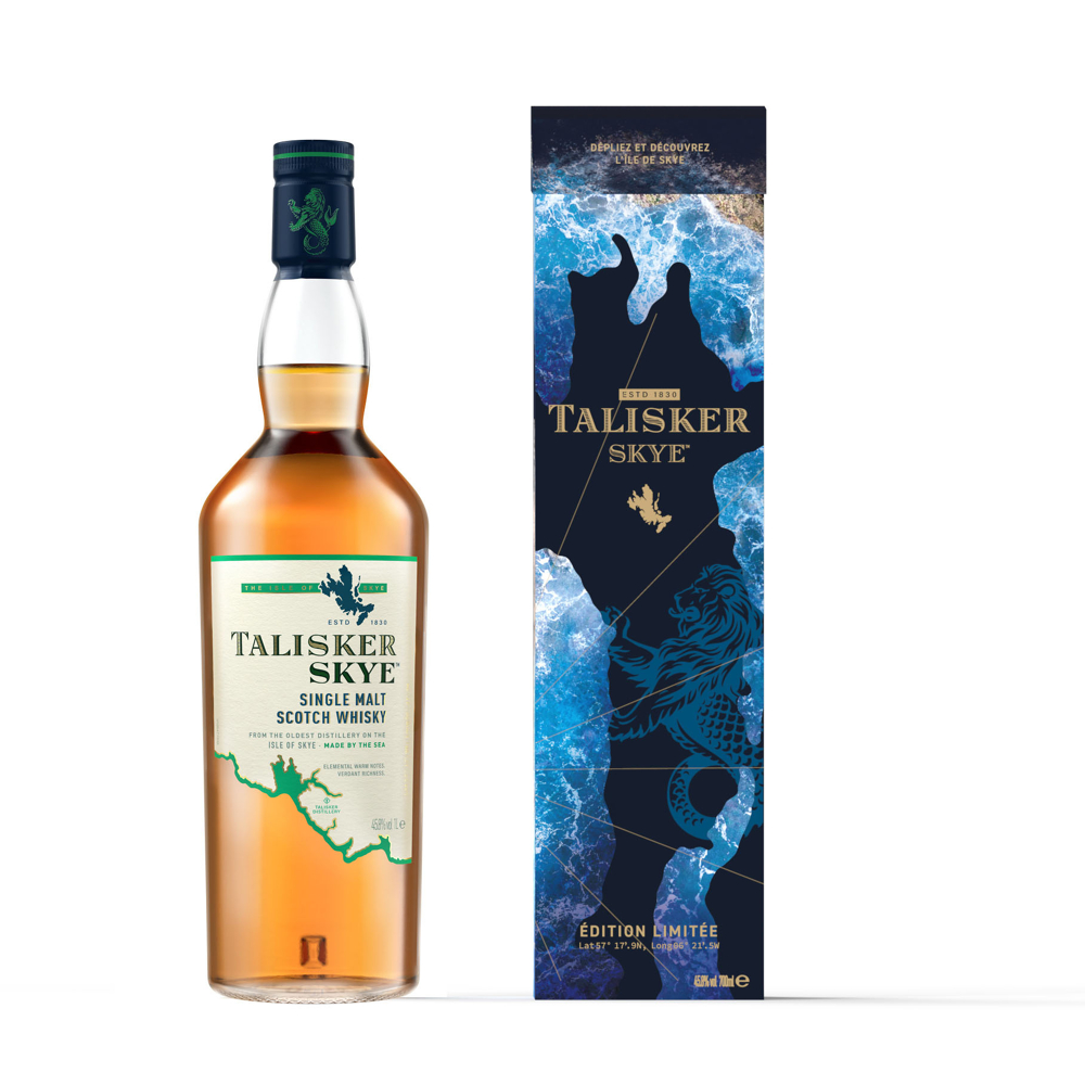 Whisky Single Malt Talisker Skye - Royaume Uni, 45,8 % vol. - 70 cl