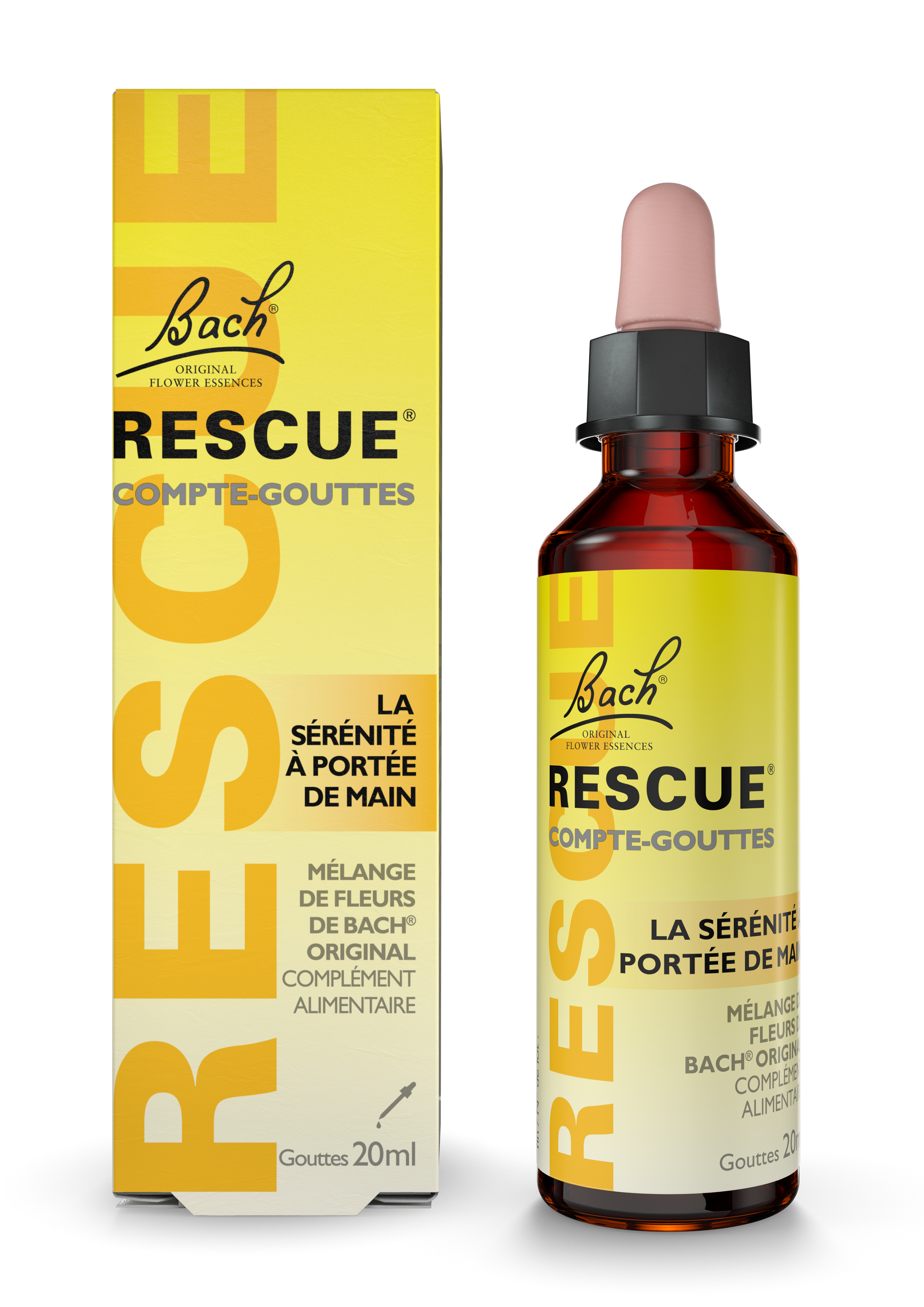 Rescue Compte Gouttes Goût Mangue 20ml - vue 1
