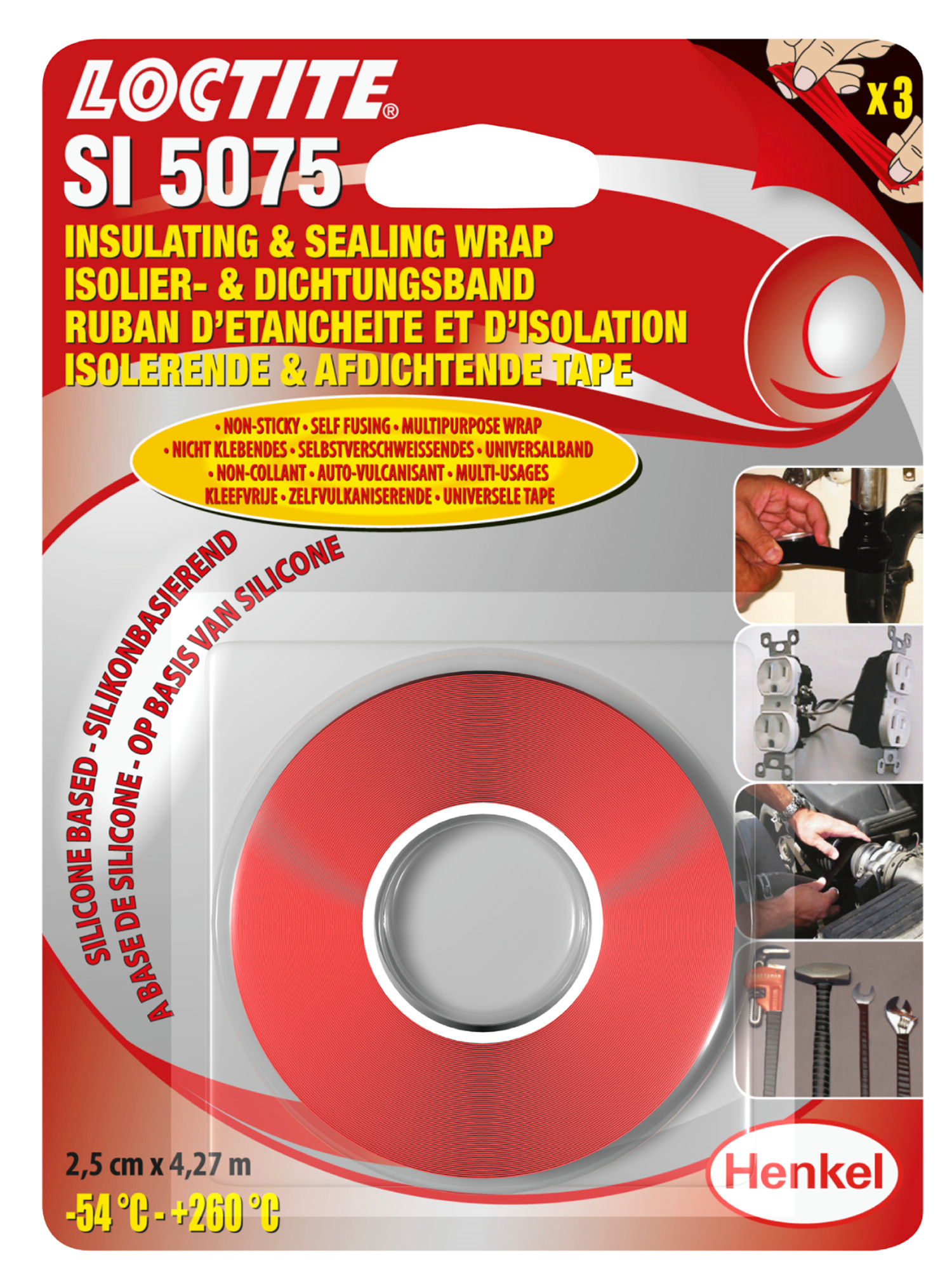 Loctite Si 5075 Ruban d'étanchéité 4 27M