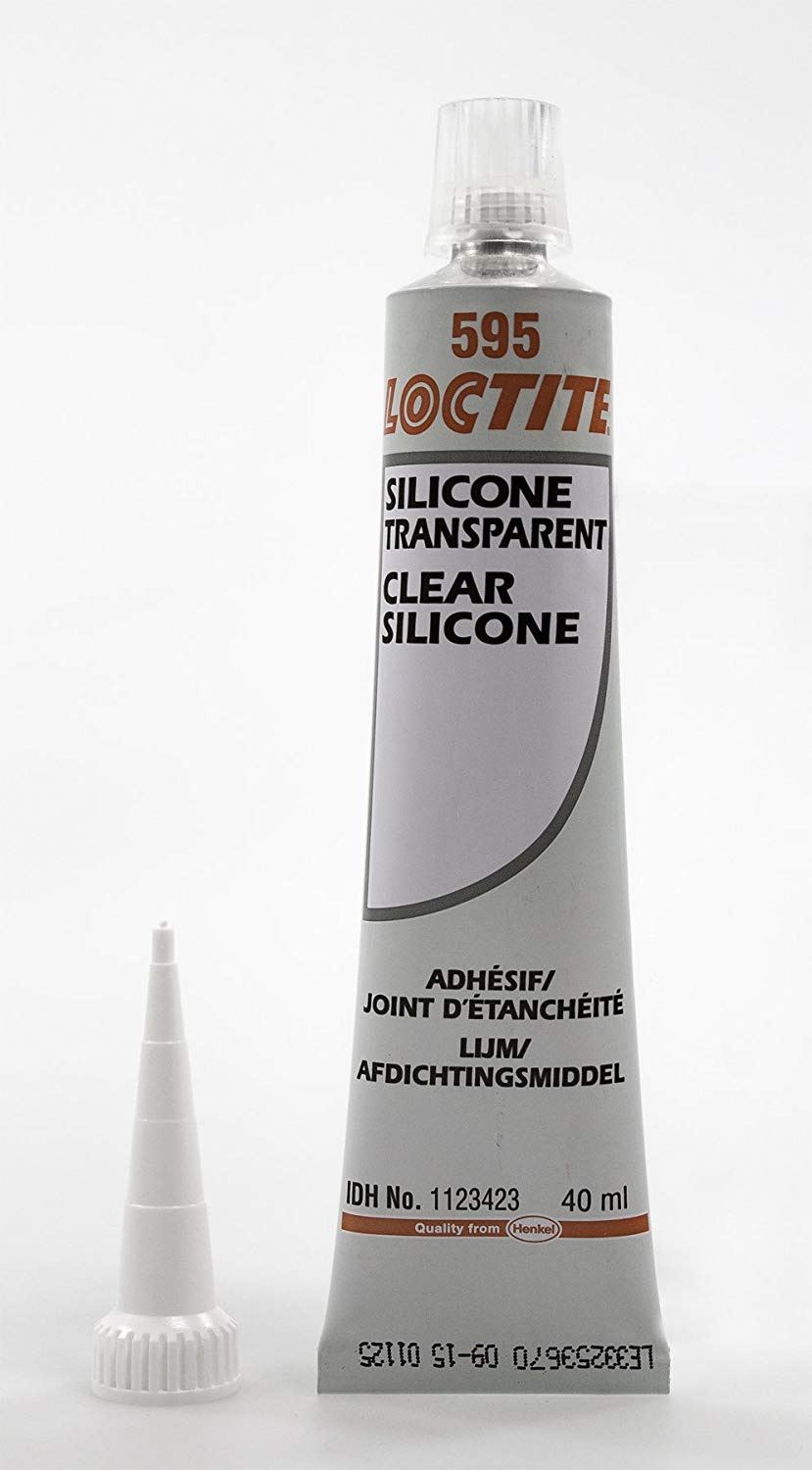 Loctite 595 Joint silicone -Transparent - Multisurfaces - 40 ml