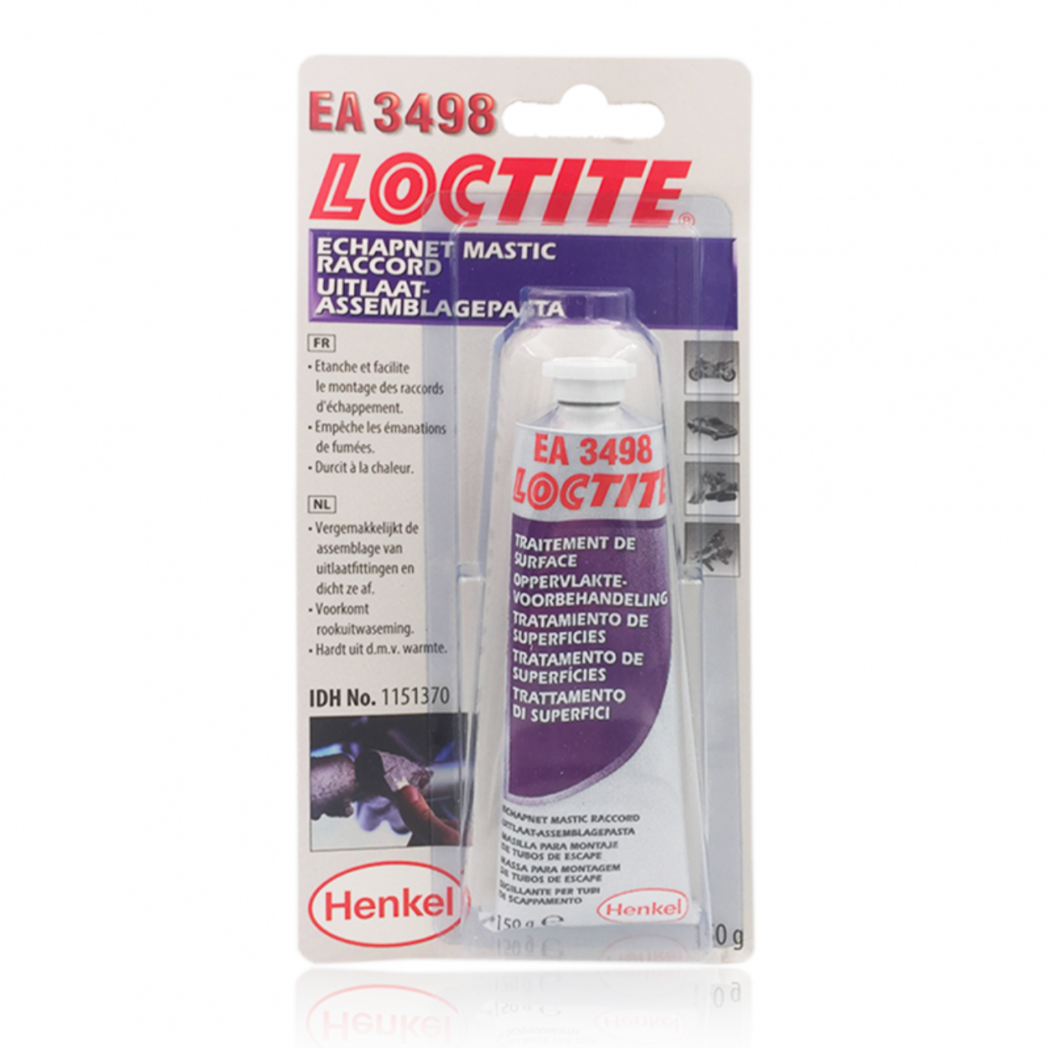 Mastic raccord EA 3498 Loctite tube - vue 2