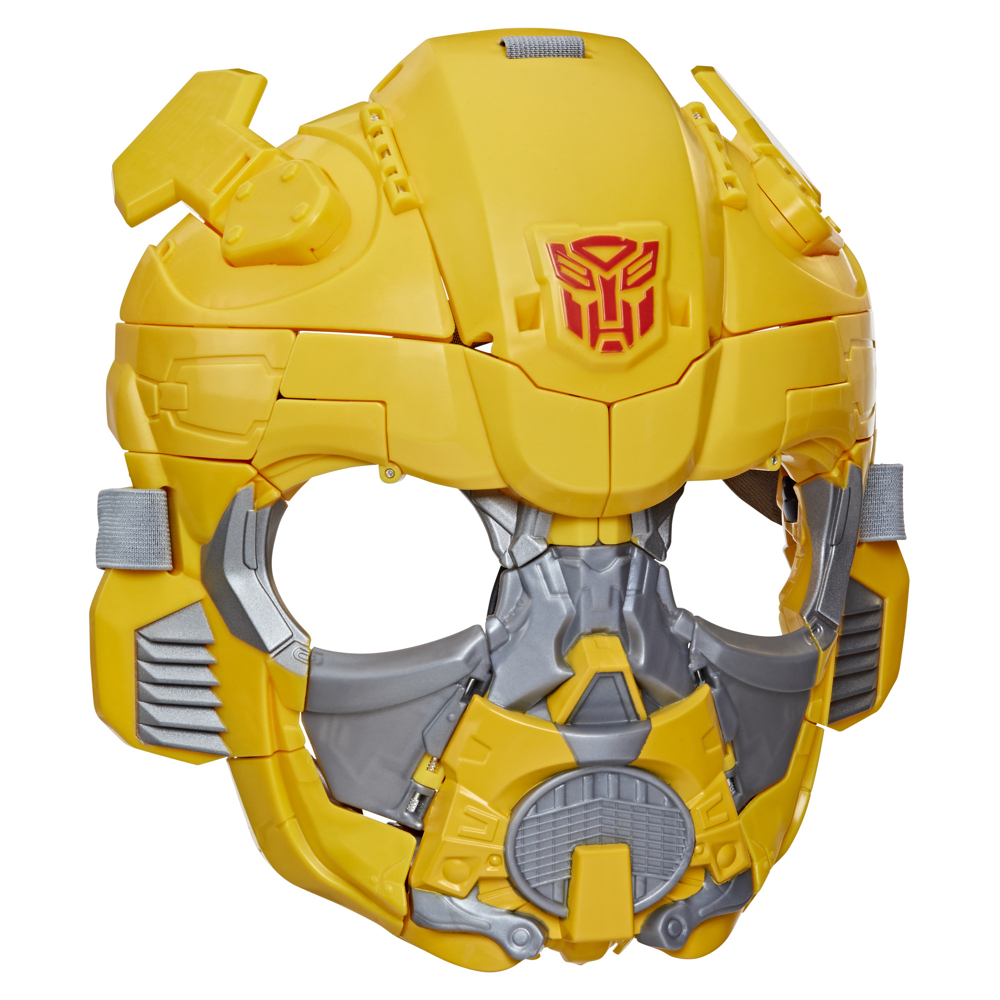 Transformers: Rise of the Beasts, masque convertible Bumblebee 2 en 1 avec mode figurine de 22,5 cm,