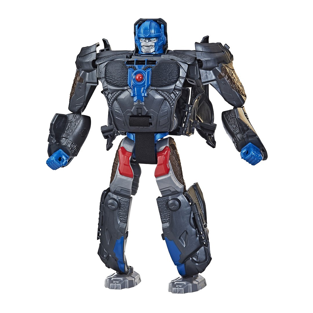 Transformers: Rise of the Beasts, masque convertible Optimus Primal 2 en 1 avec mode figurine de 22,