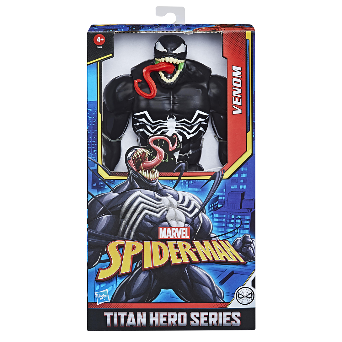 Marvel Spider-Man Titan Hero Series, figurine de collection Deluxe Venom de 30 cm, jouets pour enfants à partir de 4 ans