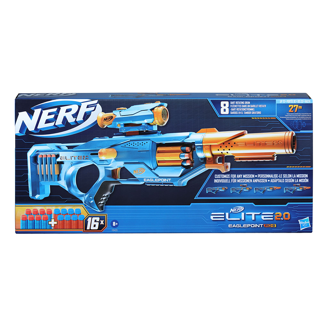 Nerf Elite Surgefire et Fléchettes Nerf Elite Officielles - Jeu de tir