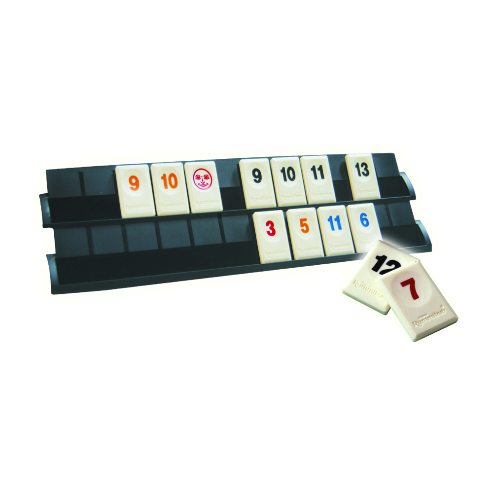 Rummikub Chiffres, Jeu de société de réflexion, Jeu de plateau type éducatif, Version française
