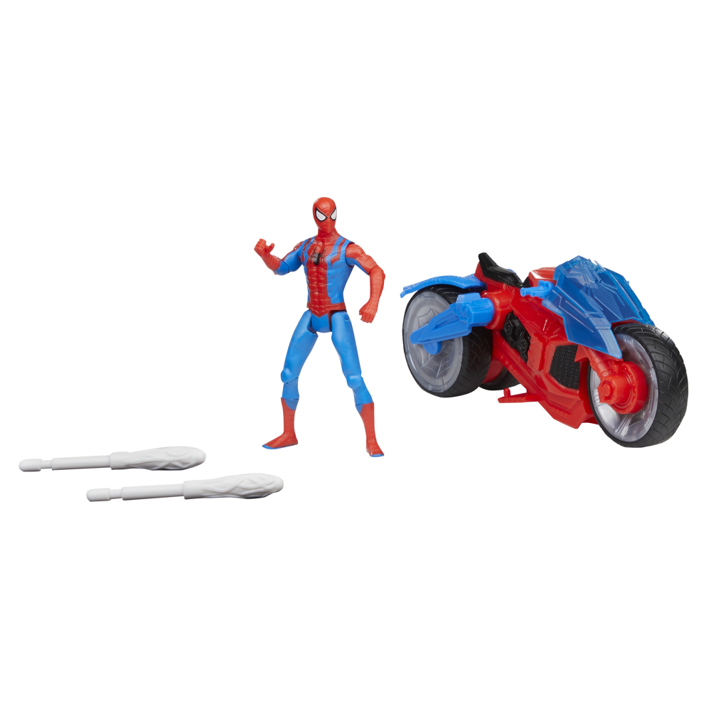 Marvel Spider-Man Spider-Man Arachno-moto lance-toile