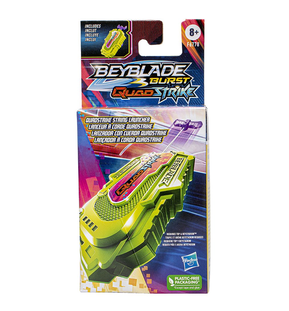 Beyblade Burst QuadStrike, lanceur à corde à rotation droite/gauche, jouet à partir de 8 ans