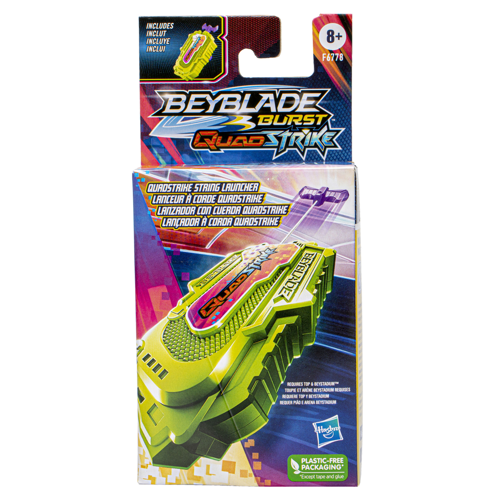 Beyblade Burst QuadStrike, lanceur à corde à rotation droite/gauche, jouet à partir de 8 ans