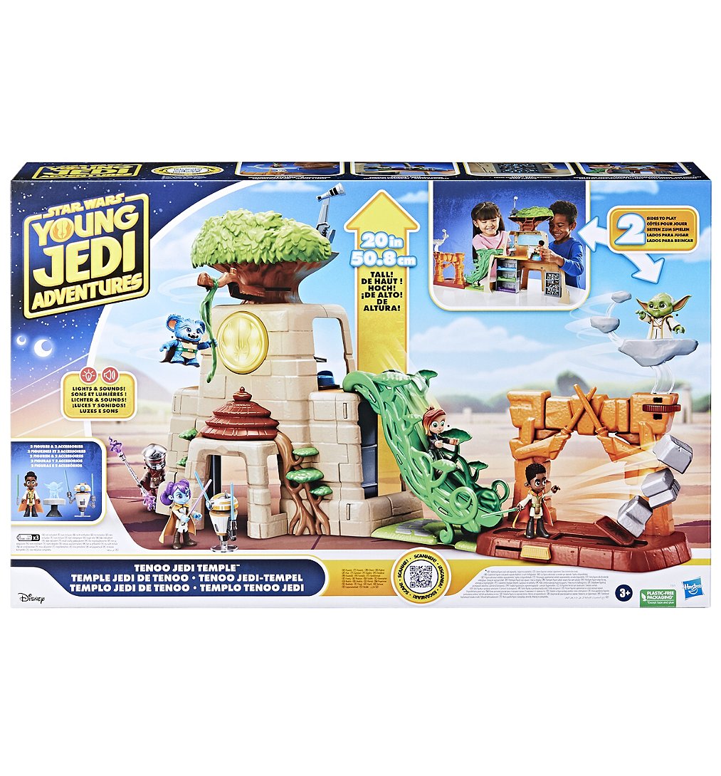 Star Wars, Temple Jedi de Tenoo, coffret de jeu avec figurines
