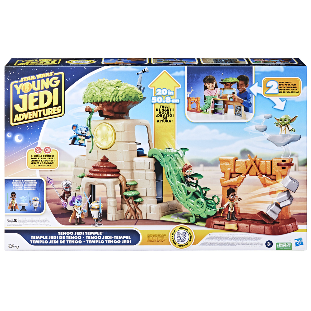 Star Wars, Temple Jedi de Tenoo, coffret de jeu avec figurines
