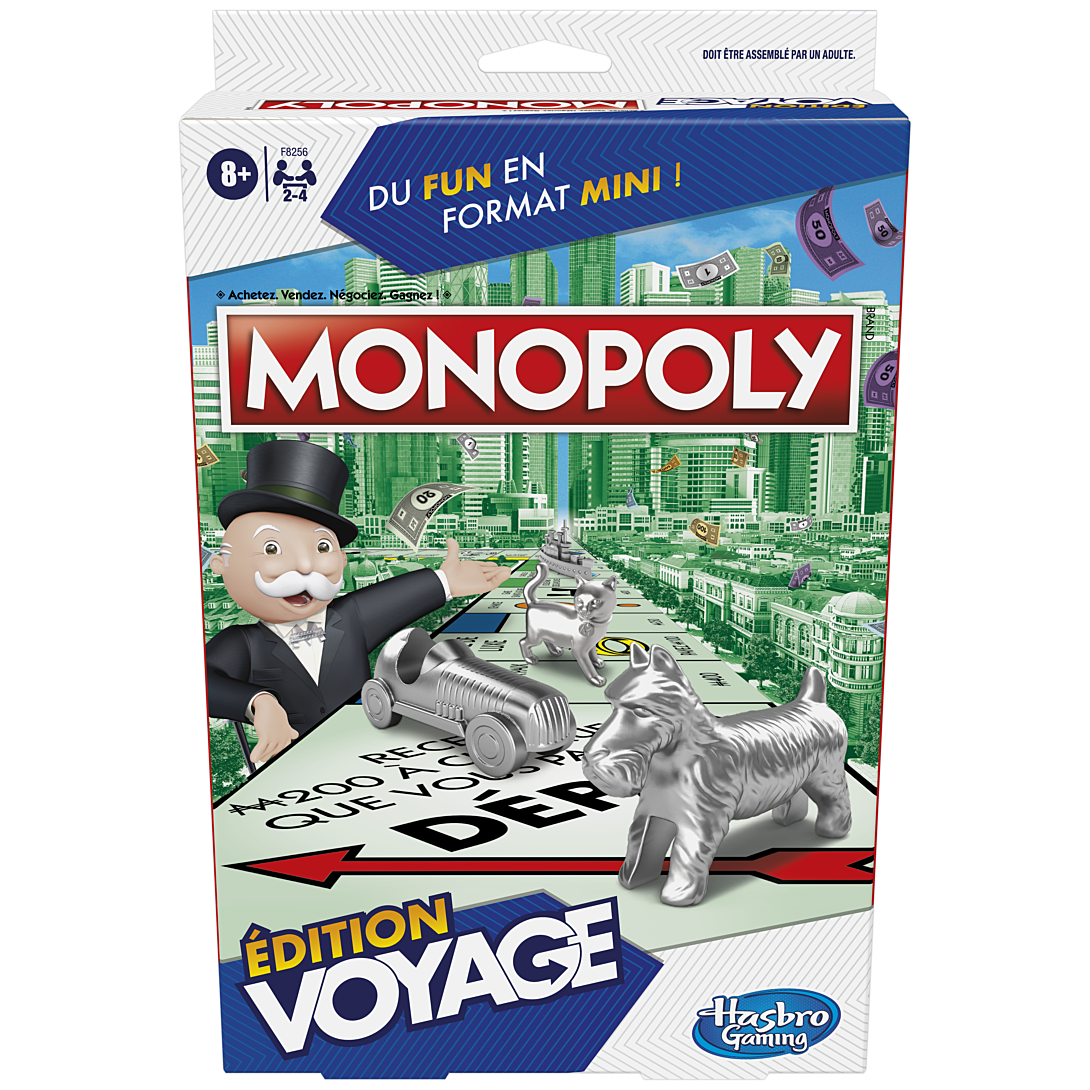 Jeu classique Monopoly Edition Voyage - vue 2